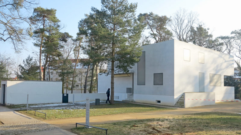 Dessau, Meisterhaus Gropius, Fassadenansicht