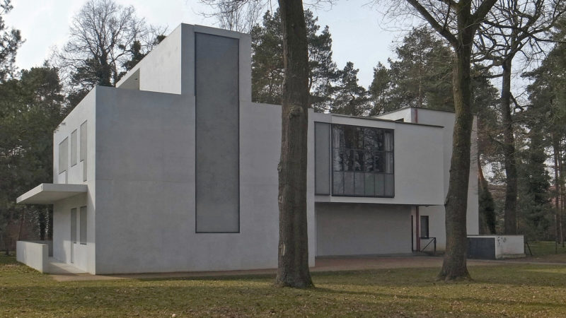 Dessau, Meisterhaus Moholy-Nagy / Feininger - Ansicht nach Restaurierung