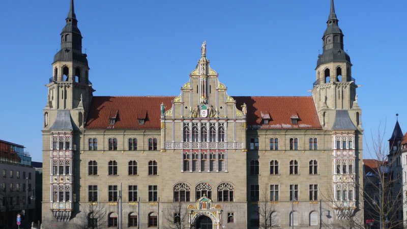 Restaurierung, Fachplanung, Bestandsanalyse - Halle, Landgericht, Fassade