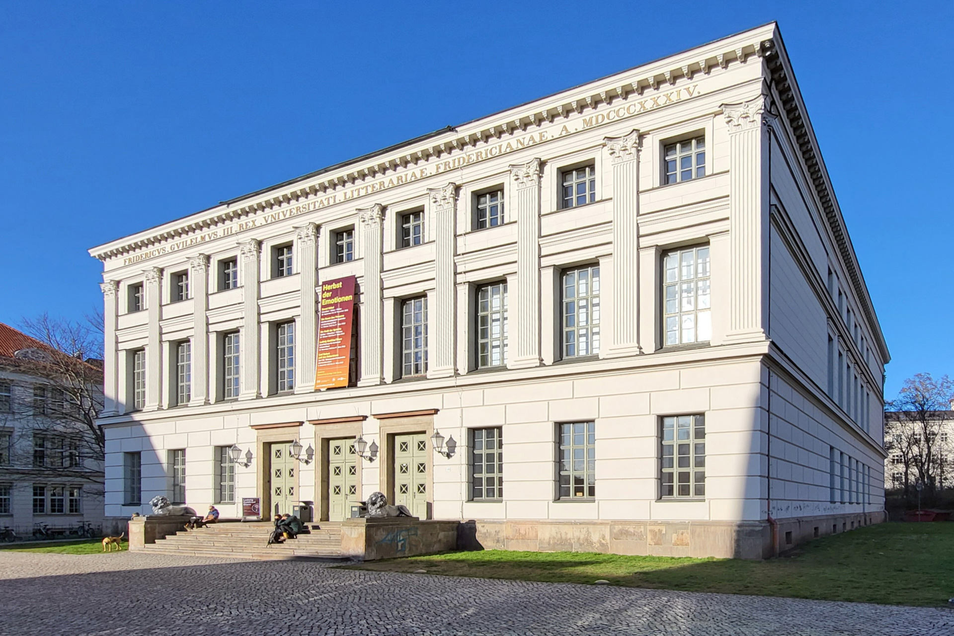 Read more about the article Halle, Martin-Luther-Universität, Löwengebäude