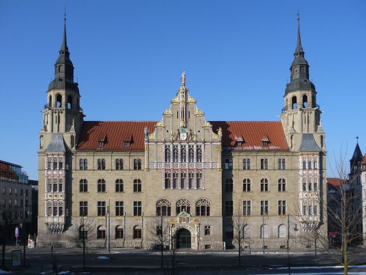 Restaurierung, Fachplanung, Bestandsanalyse - Halle, Landgericht, Fassade